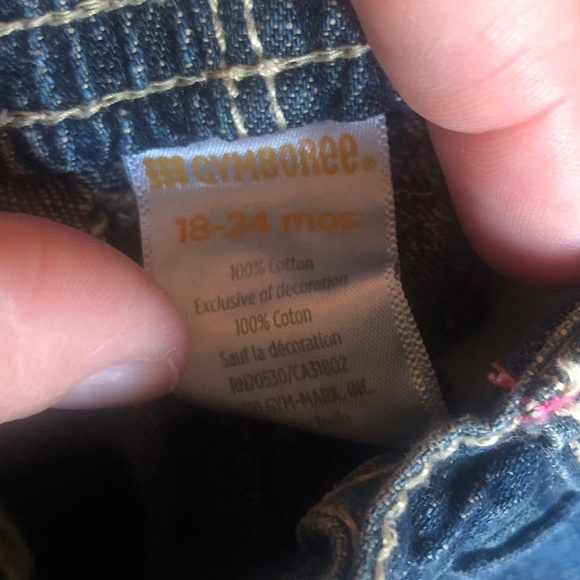 Gymboree Owl Denim Jeans size 18-24 months - Picture 2 of 6